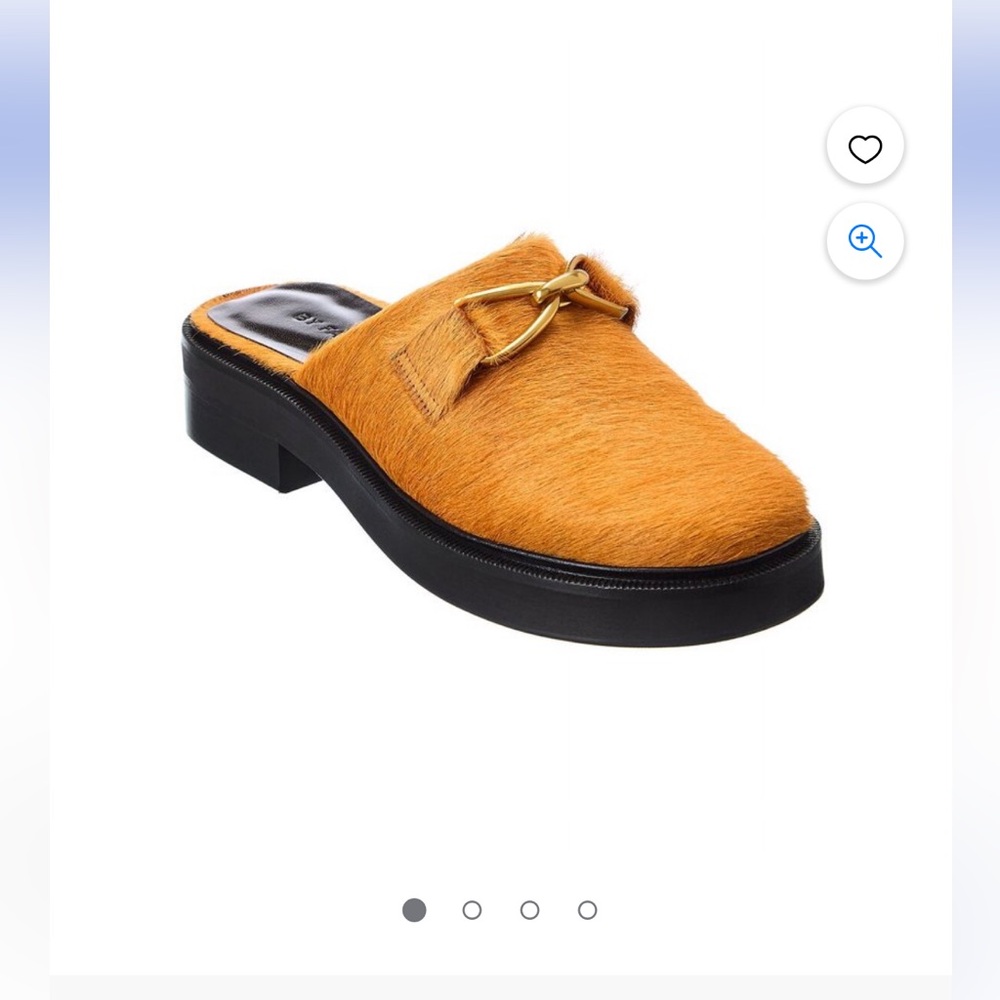 By FAR Walker Haircalf Mule, 37, Orange